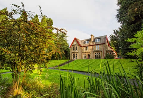 Balcary House overlooking Hawick