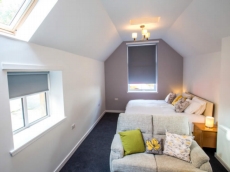 A chic easy access suite provides comfortable accommodation for the less able 