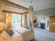 Enjoy the romance of the Scottish Borders in our four-poster Honeymoon Suite 