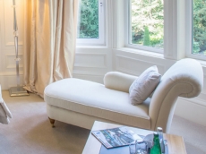Relax and take in the vista from the bay window
