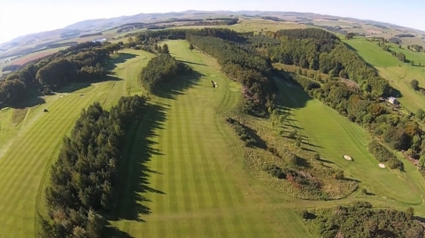 Hawick golf course scottish borders